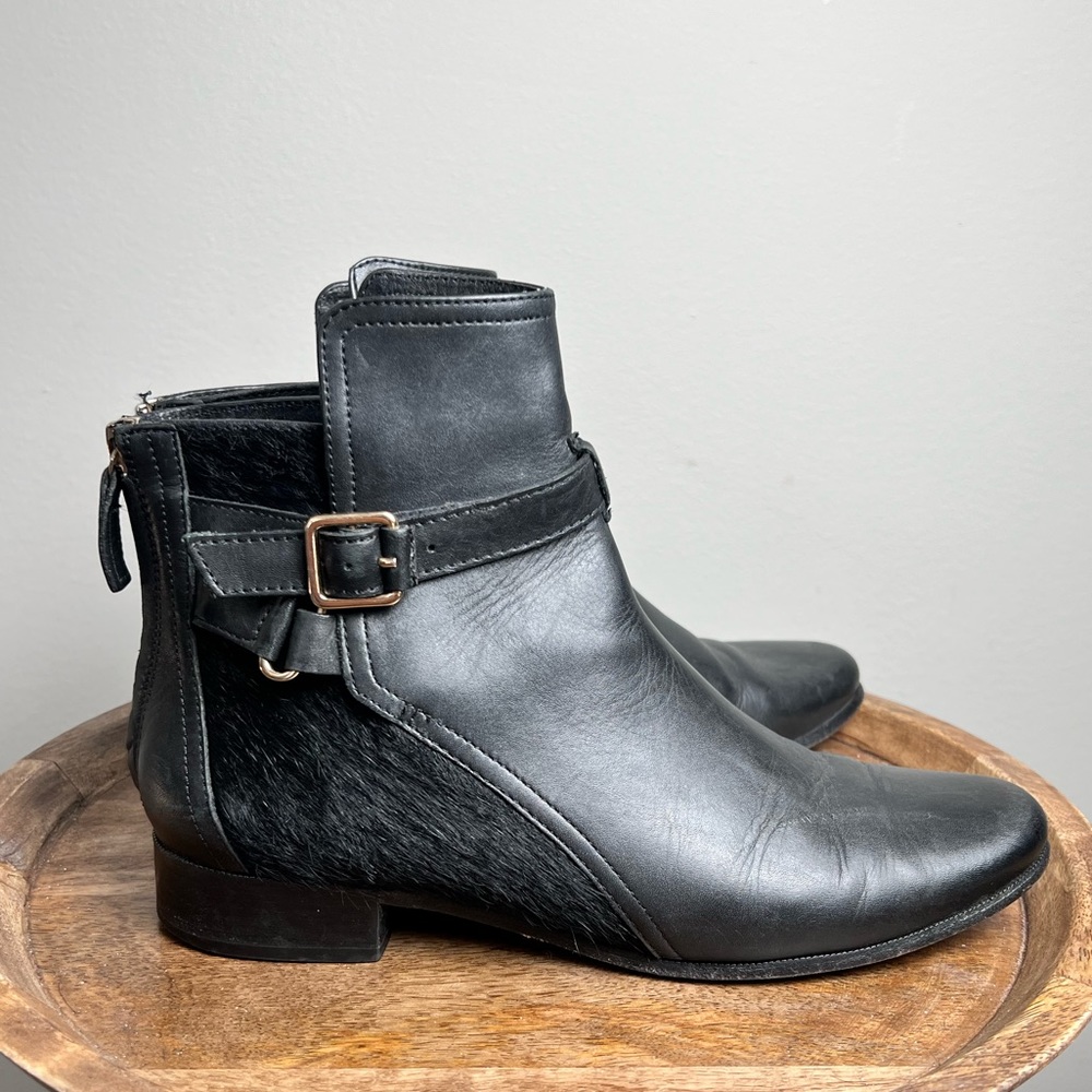 Diane‎ Von Furstenberg Calf Hair/Leather Booties